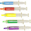 Nurse Pen & Highligher Set - 5 Syringe Pens & 5 Syringe Highlighters in Assorted Colors - ASA TECHMED