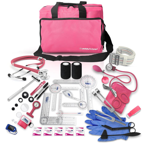Physical Therapy Home Health Aide Kit with Home Multi Compartment Bag - ASA TECHMED