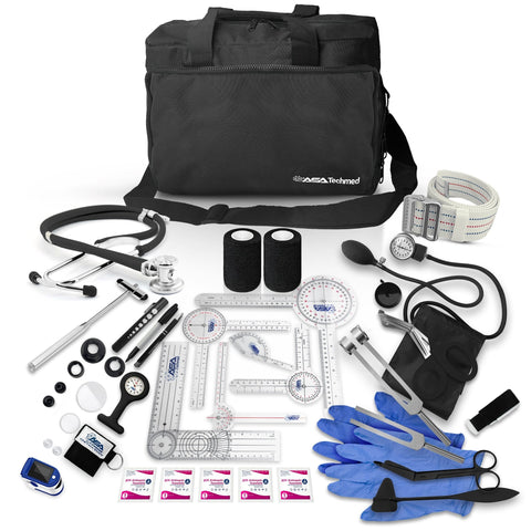 Physical Therapy Home Health Aide Kit with Home Multi Compartment Bag - ASA TECHMED