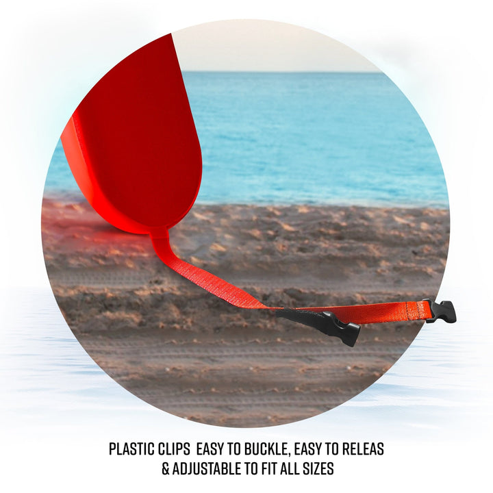 Premium Lifeguard Rescue Tube with Matching Red Whistle - ASA TECHMED