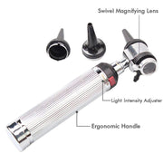 Professional Diagnostic Otoscope ENT (Ear, Nose & Throat) Kit in Hard Case - ASA TECHMED