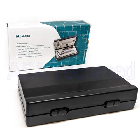 Professional Diagnostic Otoscope ENT (Ear, Nose & Throat) Kit in Hard Case - ASA TECHMED