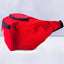 Red Lifeguard Fanny Pack - 3 Pocket First Aid Waist Bag - ASA TECHMED
