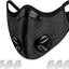 Reusable Dual Air Valve Face Mask - Activated Carbon Filter Mesh - ASA TECHMED