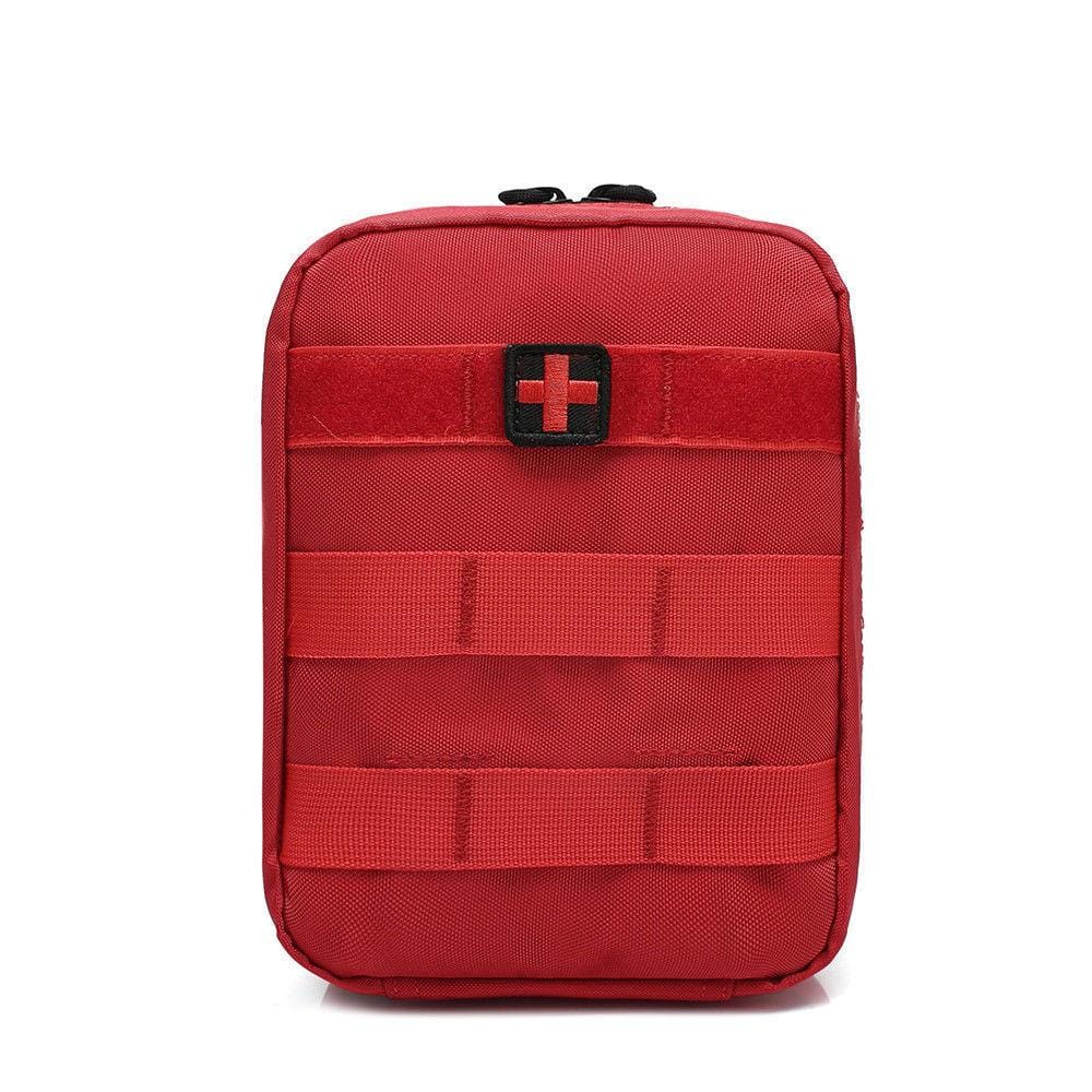 Tactical MOLLE EMT Medical Pouch - Empty IFAK Bag (6" x 8")