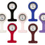 Set of 7 Silcone Nurse Watch W/Pin/Clip, Infection Control Design, Health Care, Nurse, Doctor, Paramedic, Nursing Student, Medical Brooch Fob Watch - ASA TECHMED