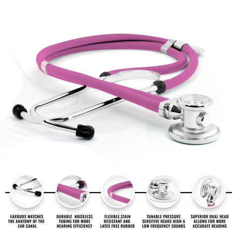 Sprague Dual - Head Stethoscope + Trauma Shears Set - ASA TECHMED