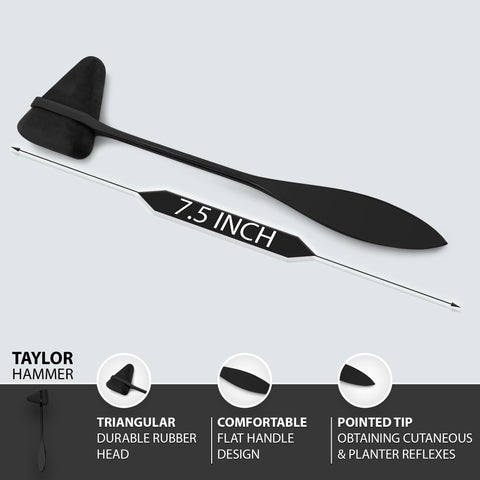 Sprague Stethoscope Kit - Shears, Tuning Forks, Hammer & Case - ASA TECHMED