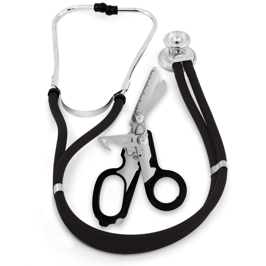 Sprague Stethoscope & Trauma Shears Set - Dual-Head Kit - ASA TECHMED