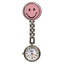 Stainless Steel Nurse Lapel Clip Watch/ FOB Pocket Watch - Assorted Colors - ASA TECHMED
