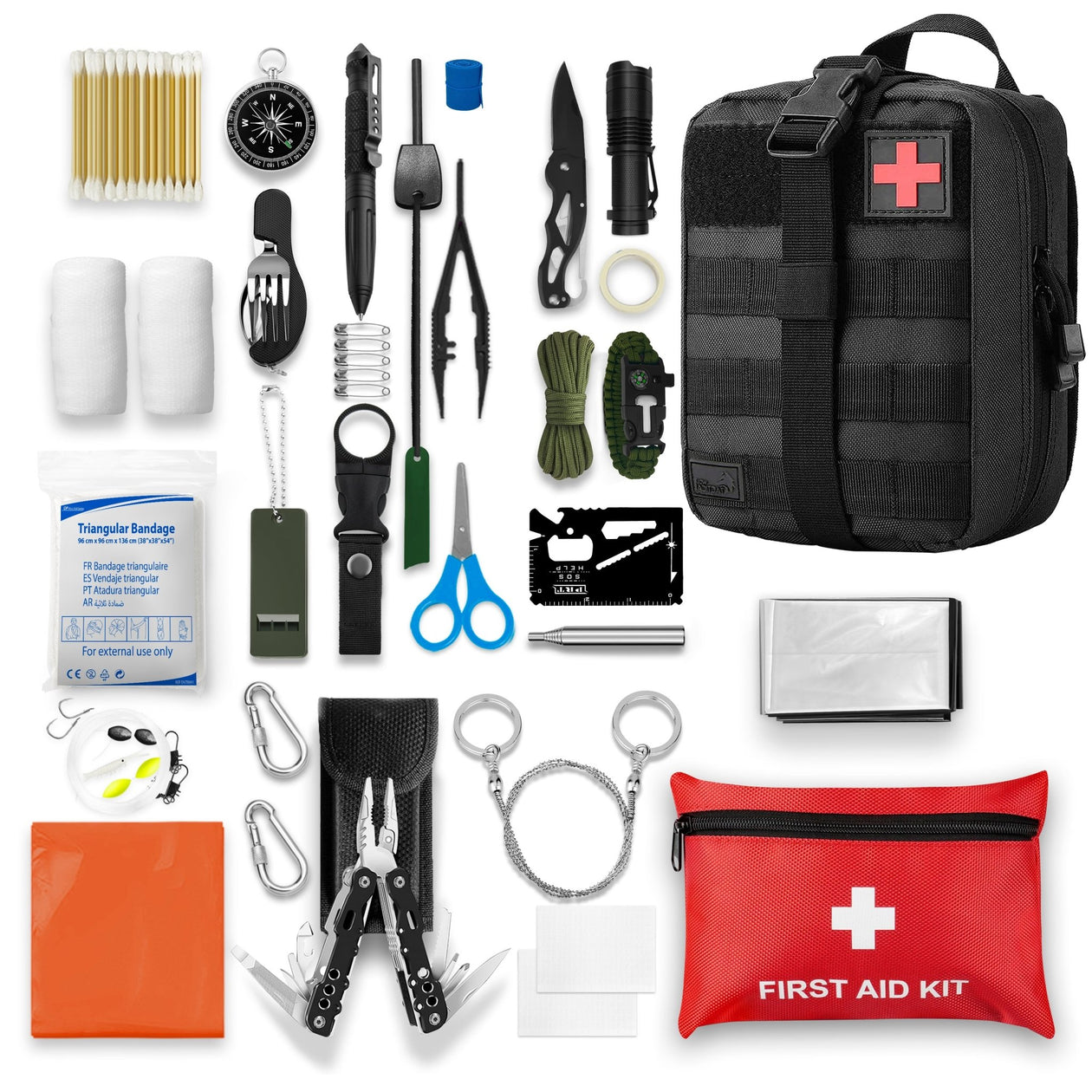 Tactical First Aid Kit With Tourniquet: Essential Life-Saving Gear