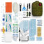 Survival Tactical First Aid Kit / 268pc IFAK Trauma Med Kit with CPR Mask - ASA TECHMED