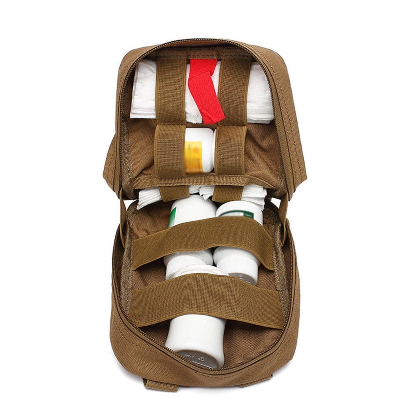 Tactical Military MOLLE First Aid IFAK Utility EMT Medical Pouch (Bag Only) Ideal Gift for First Responder, EMT, Paramedics, Soldiers, Police and More - ASA TECHMED