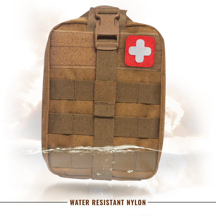 Tactical MOLLE EMT Pouch - 1000D Nylon IFAK Utility Bag - ASA TECHMED