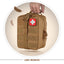 Tactical MOLLE EMT Pouch - 1000D Nylon IFAK Utility Bag - ASA TECHMED