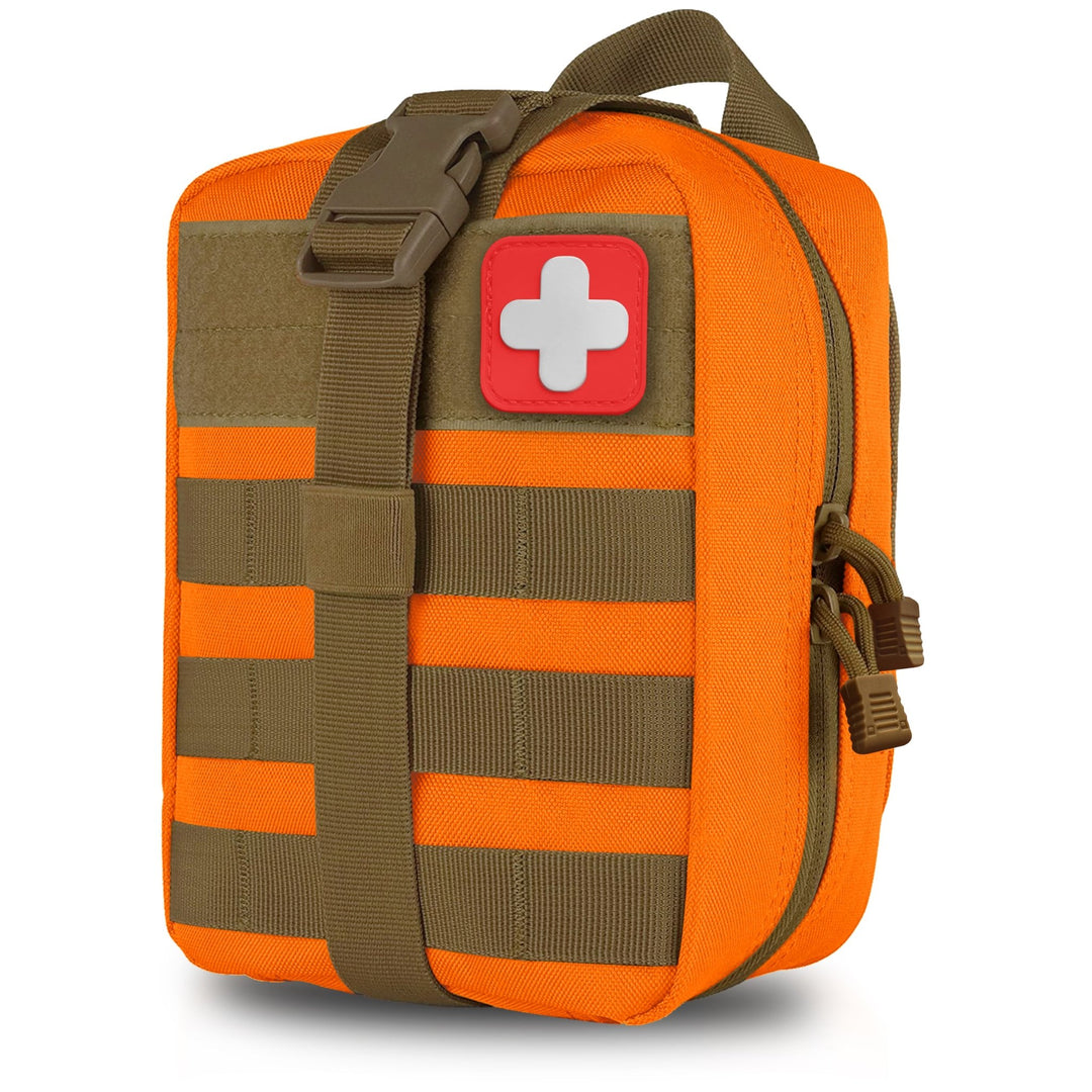 Tactical MOLLE EMT Pouch - 1000D Nylon IFAK Utility Bag - ASA TECHMED