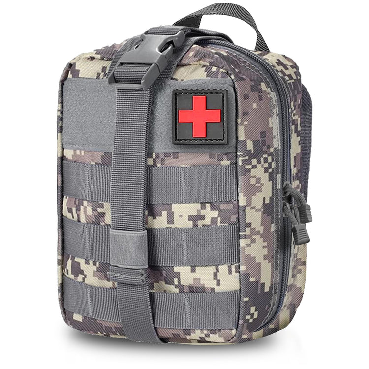 Tactical MOLLE EMT Pouch - 1000D Nylon IFAK Utility Bag - ASA TECHMED