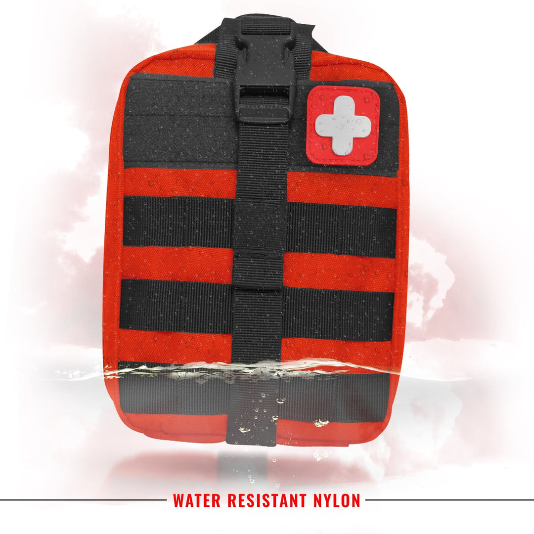 Tactical MOLLE EMT Pouch - 1000D Nylon IFAK Utility Bag - ASA TECHMED