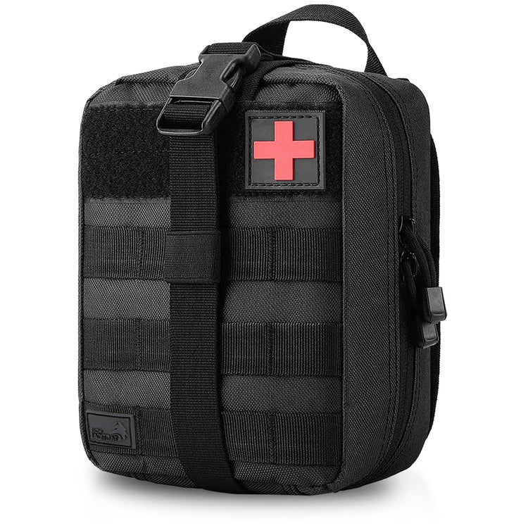 Tactical MOLLE EMT Pouch - 1000D Nylon IFAK Utility Bag - ASA TECHMED