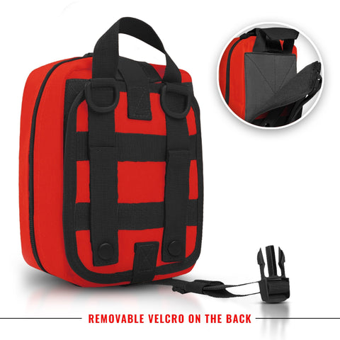 Tactical MOLLE EMT Pouch - 1000D Nylon IFAK Utility Bag - ASA TECHMED