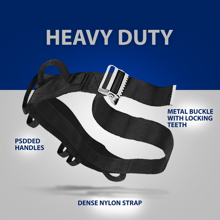 Transfer Gait Belt with 7 Handles - Elderly Lift & Walking Aid - ASA TECHMED