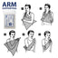 Triangular Bandage First Aid Kit – 100% Cotton Cravat Bandages, 40" x 40" x 56", 12 Pack with Safety Pins - ASA TECHMED