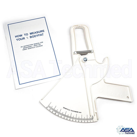 Trimcal 4000 Measure Body Fat Skinfold Tester Caliper Analyzer White - ASA TECHMED