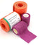 Universal Aluminum Rolled Emergency Splint and 2 Self - Adherent Cohesive Tape Rolls - Ideal Wrap for Sports, First Aid, Pets - ASA TECHMED