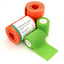 Universal Aluminum Rolled Emergency Splint and 2 Self - Adherent Cohesive Tape Rolls - Ideal Wrap for Sports, First Aid, Pets - ASA TECHMED
