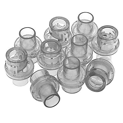 Universal Plastic CPR Pocket Resuscitator Mask Replacement Valves, CPR Rescue Mask Training Valves - Assorted Colors - ASA TECHMED
