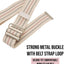 Walking Gait Belt with Metal Buckle and Belt Loop Holder - 54", 60" & 72" Sizes - ASA TECHMED