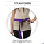 Walking Gait Belt with Plastic Quick Release Buckle Patient Transfer Belt 60" - Assorted Colors - ASA TECHMED
