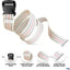 Walking Gait Belt with Plastic Quick Release Buckle Patient Transfer Belt 60" - Assorted Colors - ASA TECHMED