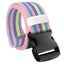 Walking Gait Belt with Plastic Quick Release Buckle Patient Transfer Belt 60" - Assorted Colors - ASA TECHMED