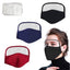 Face Protective Face Guard with Transparent Eyes Shield, Cotton Dust Proof Outdoor PPE Essentials