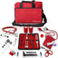 18 Piece Nursing Essentials Kit, Your Complete Medical Toolset Red Nurse Kits