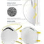 NIOSH Approved Foldable Style Masks (Box of 20) Face Masks