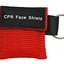 CPR Rescue Mask, Pocket Resuscitator with One Way Valve, Scissors, Tourniquet, Gloves, Wipes CPR Masks