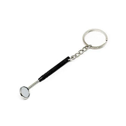 Nurse Stethoscope/ Keyring Charms - Stethoscopes, Dental Mirrors and More Black Dental Mirror 3-Pack Nurse Products