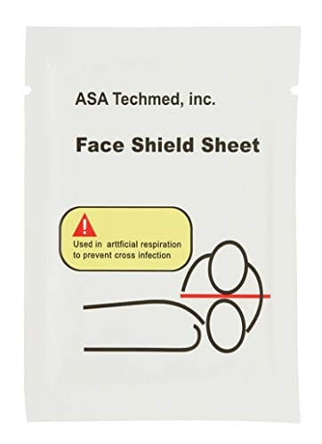 ASA TECHMED First Aid CPR Face Shield CPR Masks