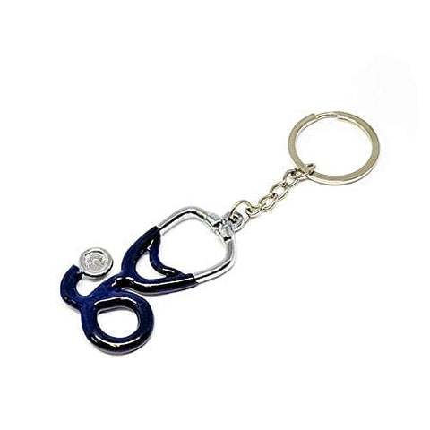 Nurse Stethoscope/ Keyring Charms - Stethoscopes, Dental Mirrors and More Blue Stethoscope 3-Pack Nurse Products