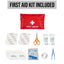 Emergency Survival Kit 50 Pc Survival Gear Tactical IFAK First Aid Kit EMT Gear
