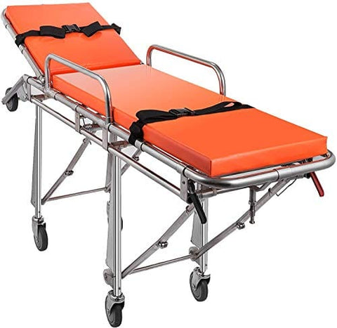 Medical Hospital Gurney / Stretcher for Ambulance/ Hospital with Automatic Loading/ Folding for Patient Transfer Stretchers and Immobilization Products