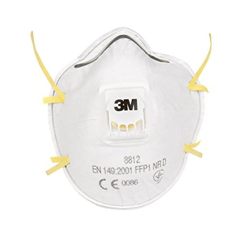3M Anti Dust Respirator, Clamshell Design with Valve