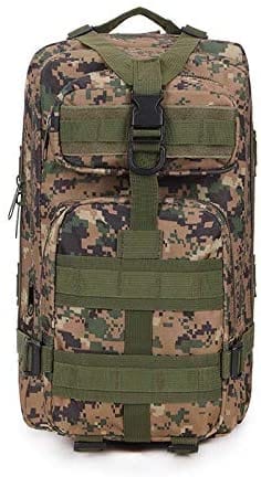 Rucksack Military Tactical Backpack Waterproof Outdoors Hiking Travel Molle Bag Green Multicam Trauma & IFAK bags