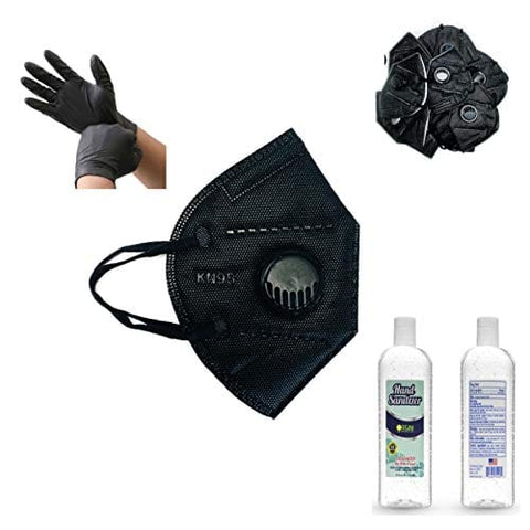 New Disposable Back to Work/Business KIT with Face Mouth Mask Hand Sanitizer and Gloves Face Masks