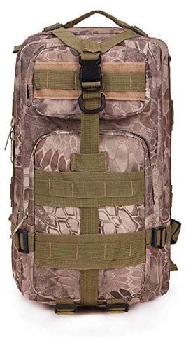 Rucksack Military Tactical Backpack Waterproof Outdoors Hiking Travel Molle Bag Desert Snake Trauma & IFAK bags