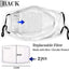 New 2 Face Mouth Mask Face Shields Comfy Breathable Balaclavas (Filter Included) Face Masks
