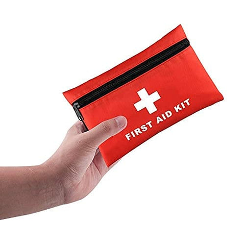 ASA TECHMED First Aid Kit - Piece - Small First Aid Kit for Camping, Hiking, Backpacking, Travel, Vehicle, Outdoors - Emergency & Medical Supplies