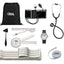 Physical Therapy Student Kit with Goniometer, Gait Belt, Stethoscope, BP Cuff and More (Black) Physical Therapy kits